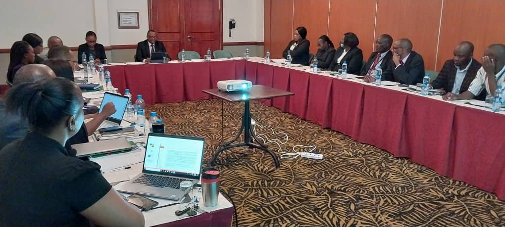 The DPP opens and sets the tone for the Child Code Act Implementation meeting for prosecutors and advocates.