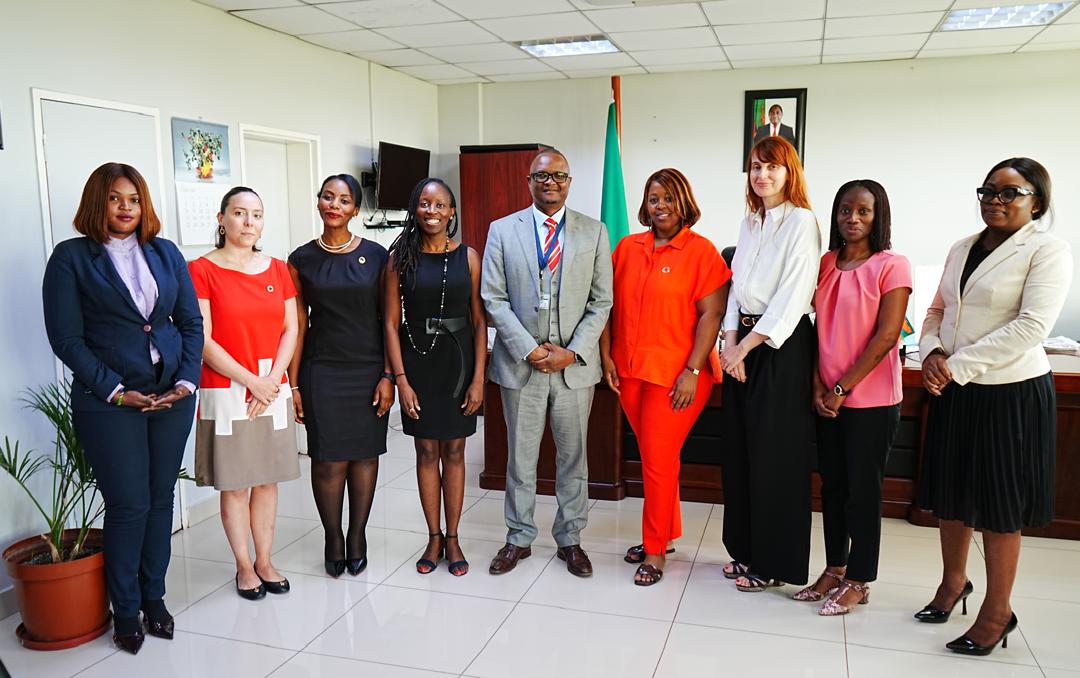 UNODC TEAM PAYS COURTESY CALL ON THE DPP FOLLOWING ADVANCED FINANCIAL INVESTIGATIONS TRAINING
