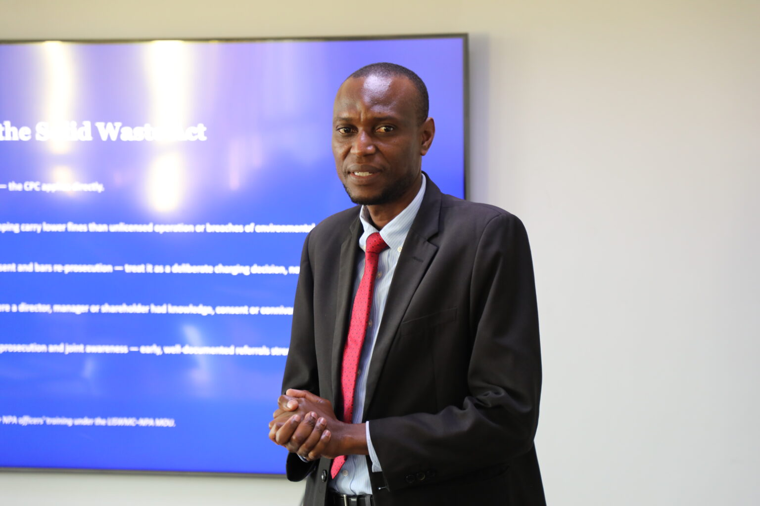 STRENGTHENING PROSECUTION OF SOLID WASTE OFFENCES. NPA ENGAGES LISWMC